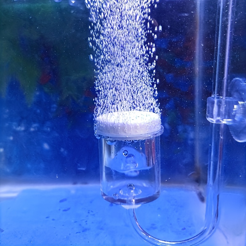 Aquarium Marine Plants - 水族館用のCO2噴霧器とディフューザー,バブルカウンター,吸盤で確認,植えられた水槽の付属品