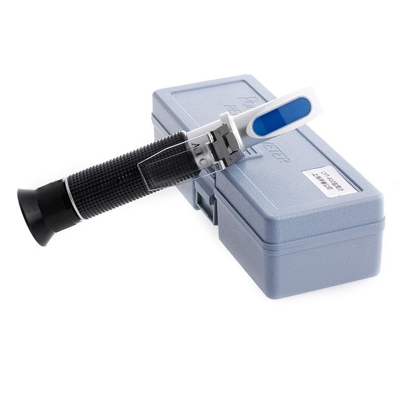 Aquarium Marine Salt - R1WA塩分屈折計メートル水の読者マリン0〜10％塩水槽テストテスター