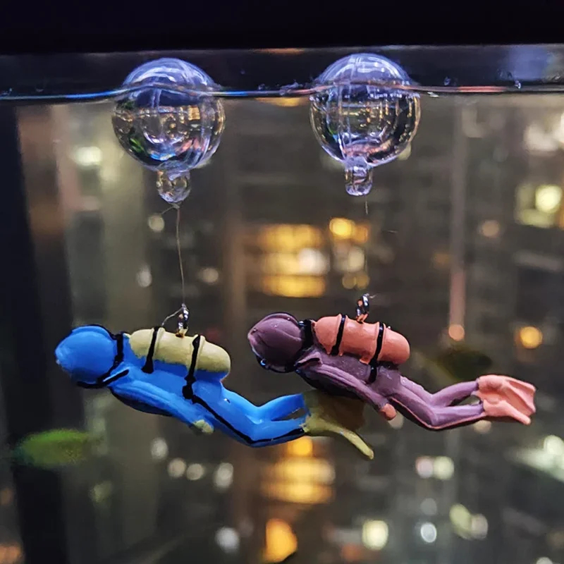 Marine Aquarium Hobby - 1/2 個水族館装飾アクセサリーミニ Samll 装飾品植物石装飾カメアクセサリー水族館用魚タンクアクセサー
