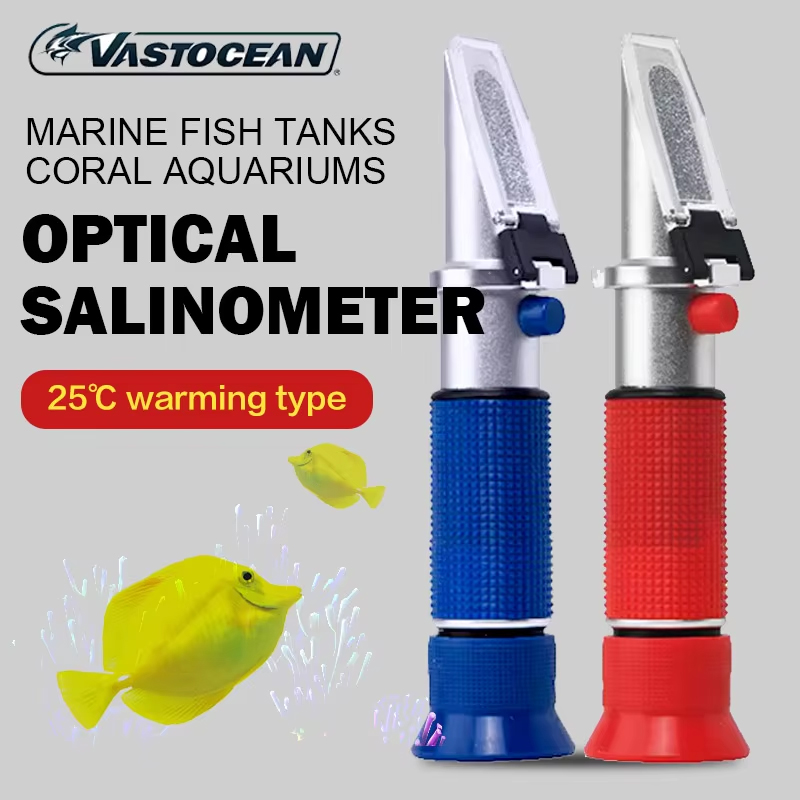 Vastocean塩水屈折計、光湿度計、海洋水族館用塩分濃度 - Marine Aquarium Hydrometer のレビューと価格