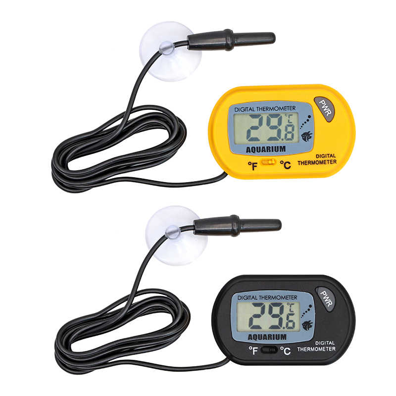 水槽温度計 LCD デジタル水槽温度計 水槽温度検出器 魚警 - Marine Aquarium Hydrometer のレビューと価格
