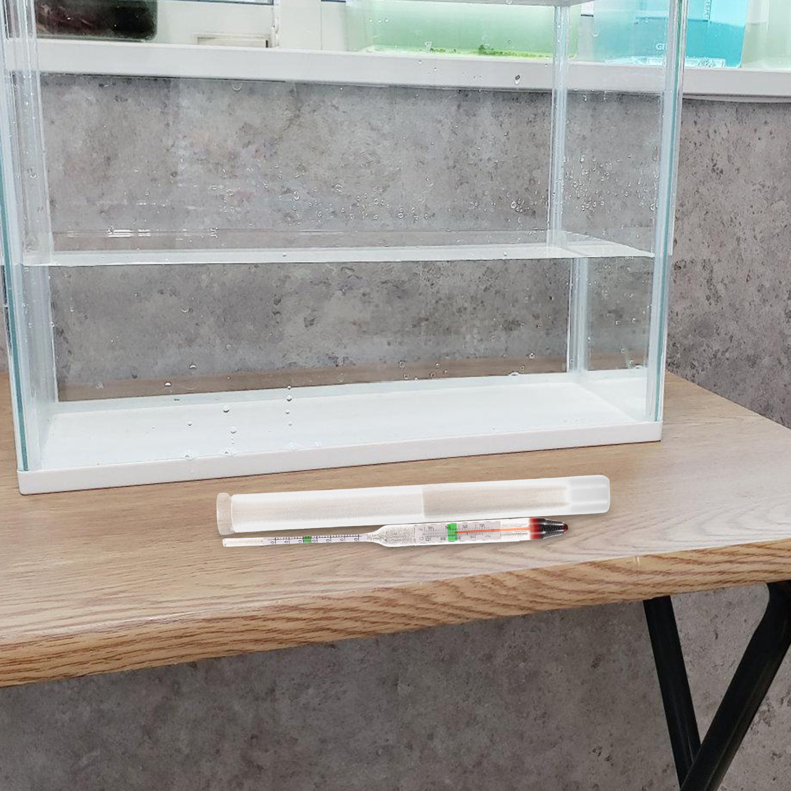 信頼性の高い塩分濃度計 1セット ガラス製本体 プラスチック - Marine Aquarium Hydrometer のレビューと価格