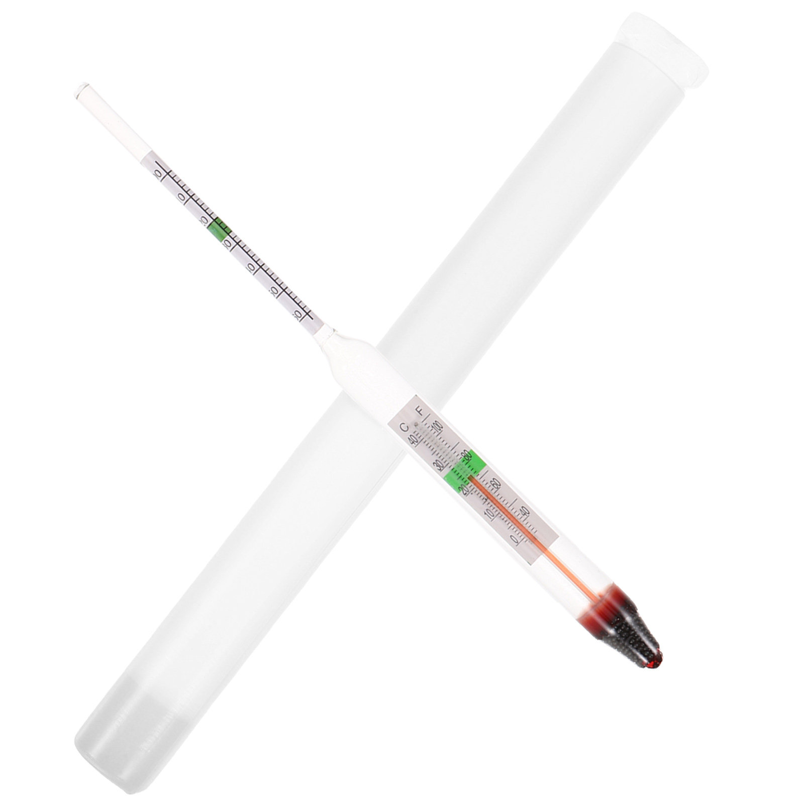 信頼性の高い塩分濃度計 1セット ガラス製本体 プラスチック - Marine Aquarium Hydrometer のレビューと価格