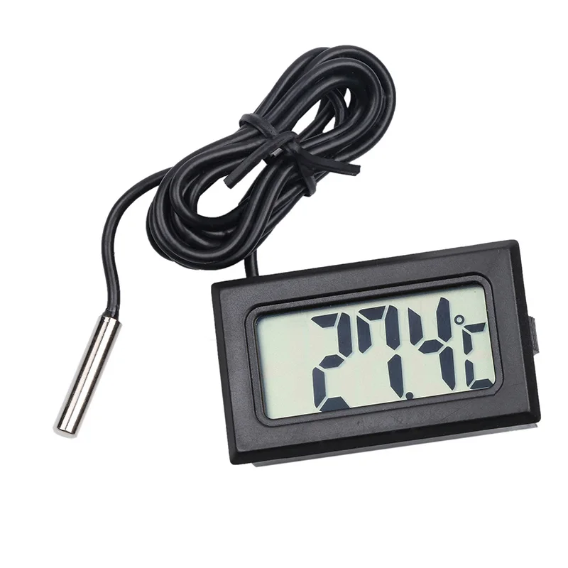 車用デジタル温度計ミニ LCD 温度計屋内屋外水族館温度テス - Marine Aquarium Hydrometer のレビューと価格