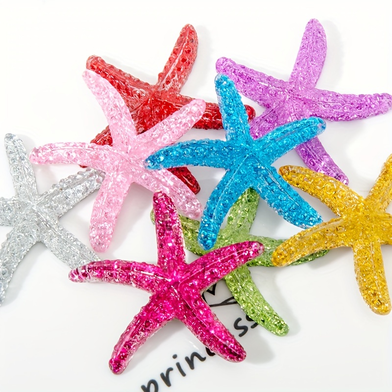10個入り 1.57インチ レジン製ヒトデ、ミニオーナメント - Marine Aquarium Hobby のレビューと価格